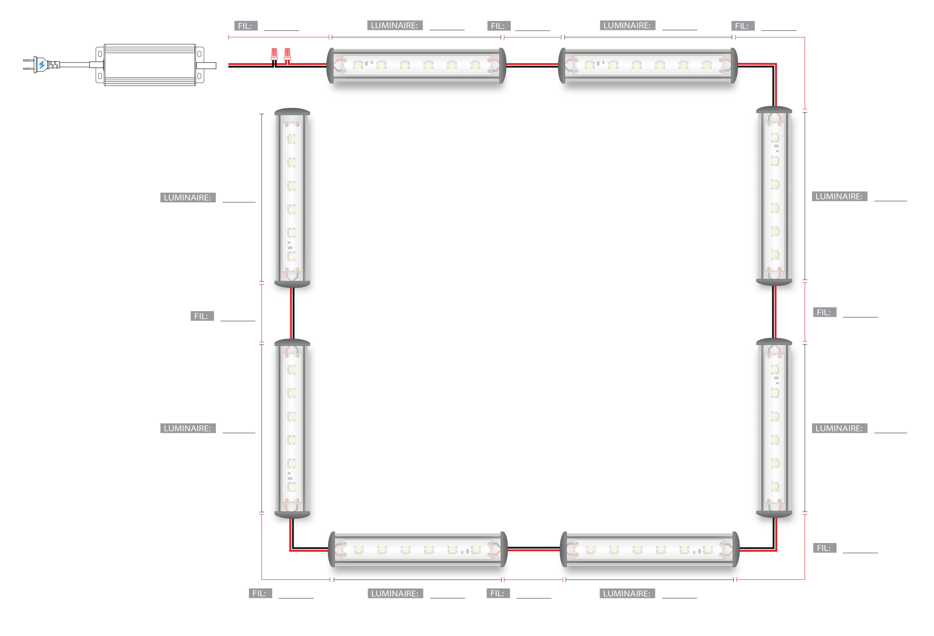 Led123 Croquis assemblage  image