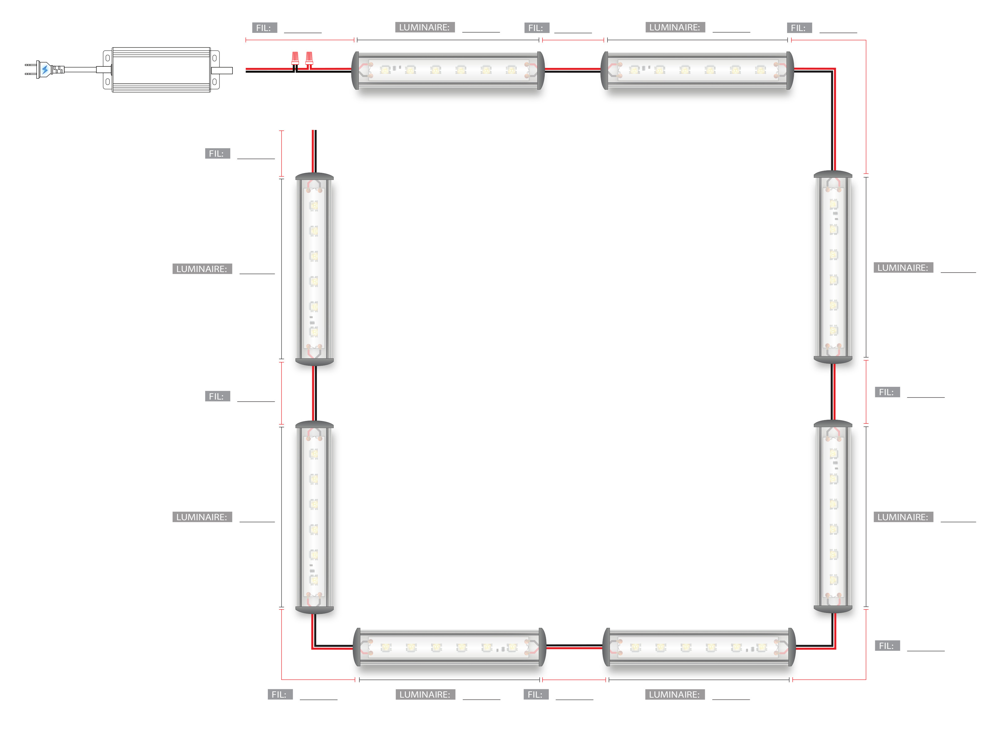Led123 Croquis assemblage  image
