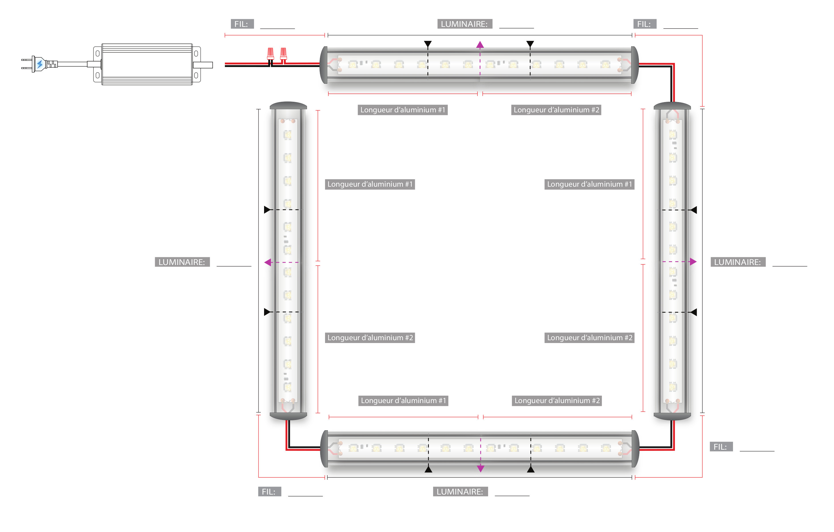 Led123 Croquis assemblage  image