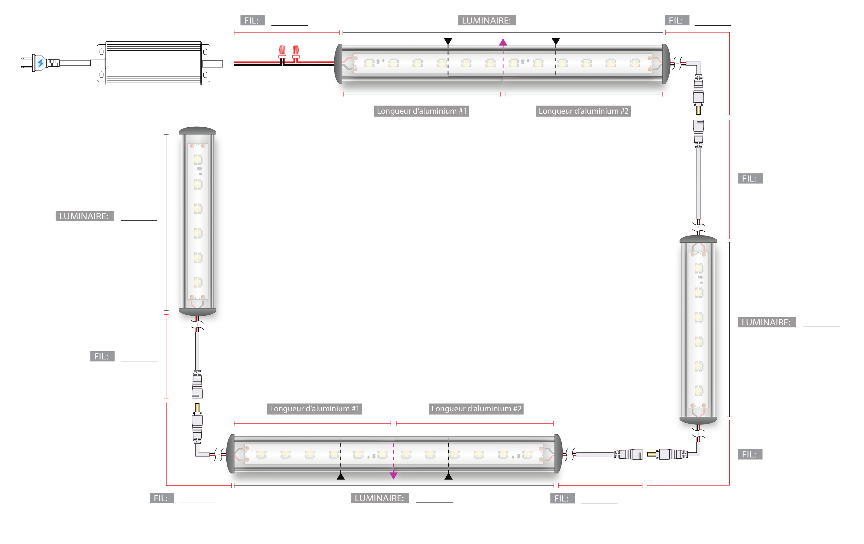 Led123 Croquis assemblage  image