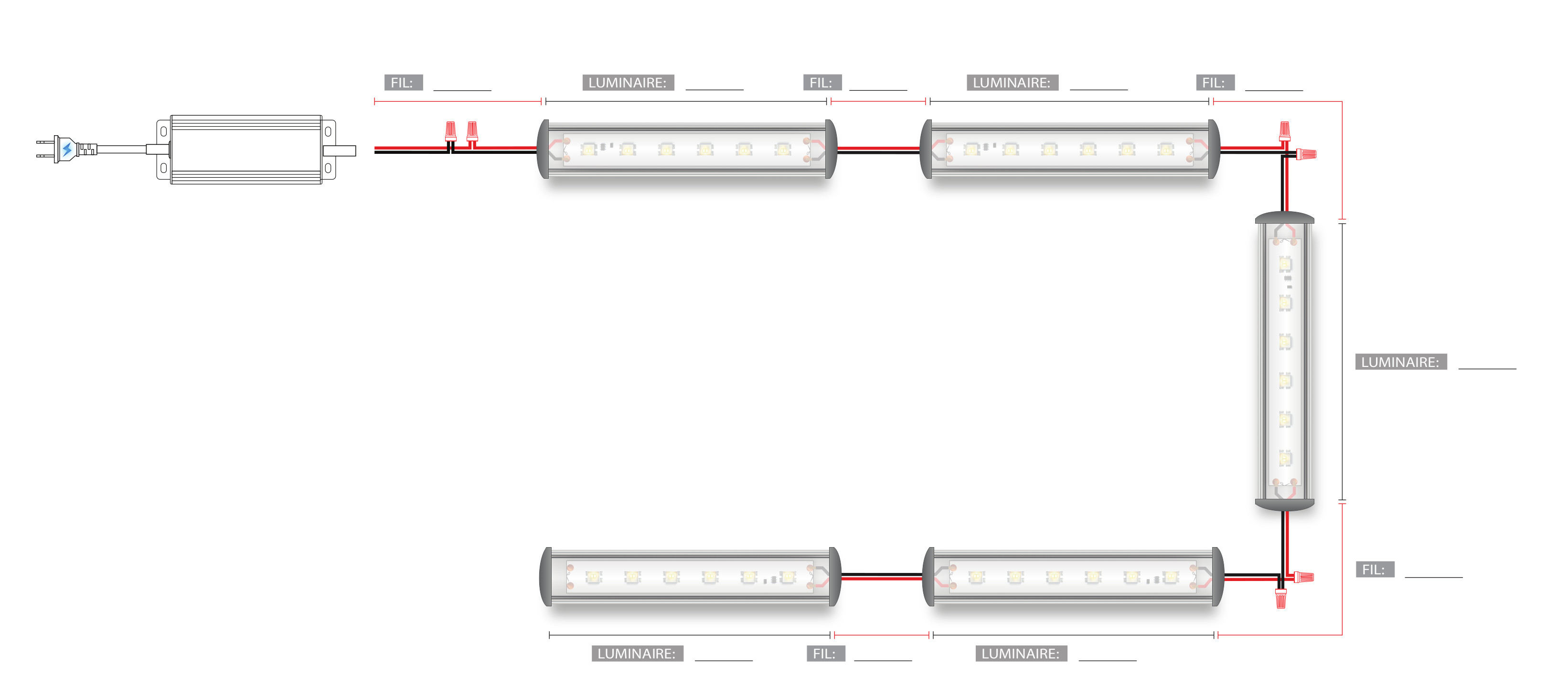 Led123 Croquis assemblage  image
