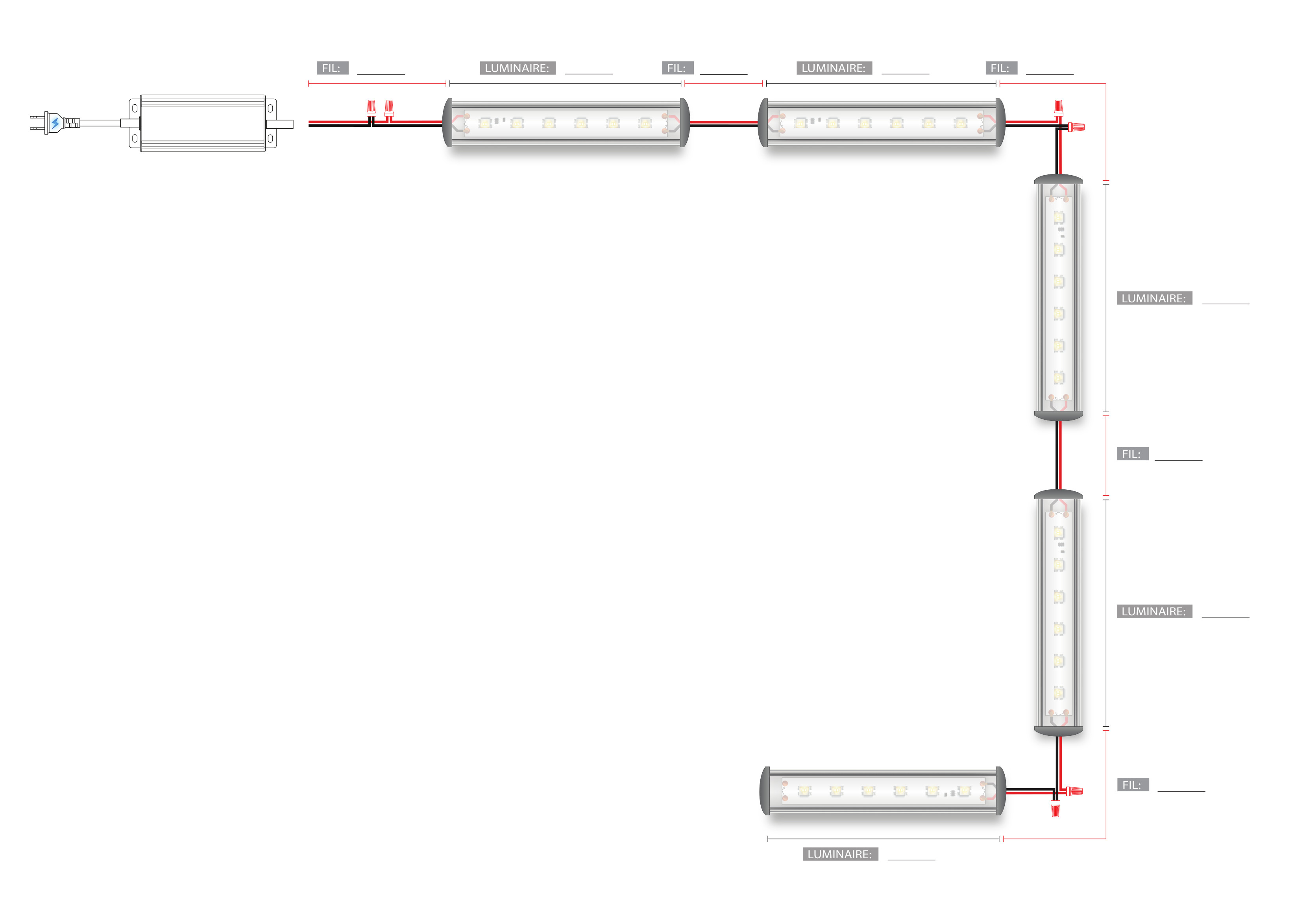 Led123 Croquis assemblage  image