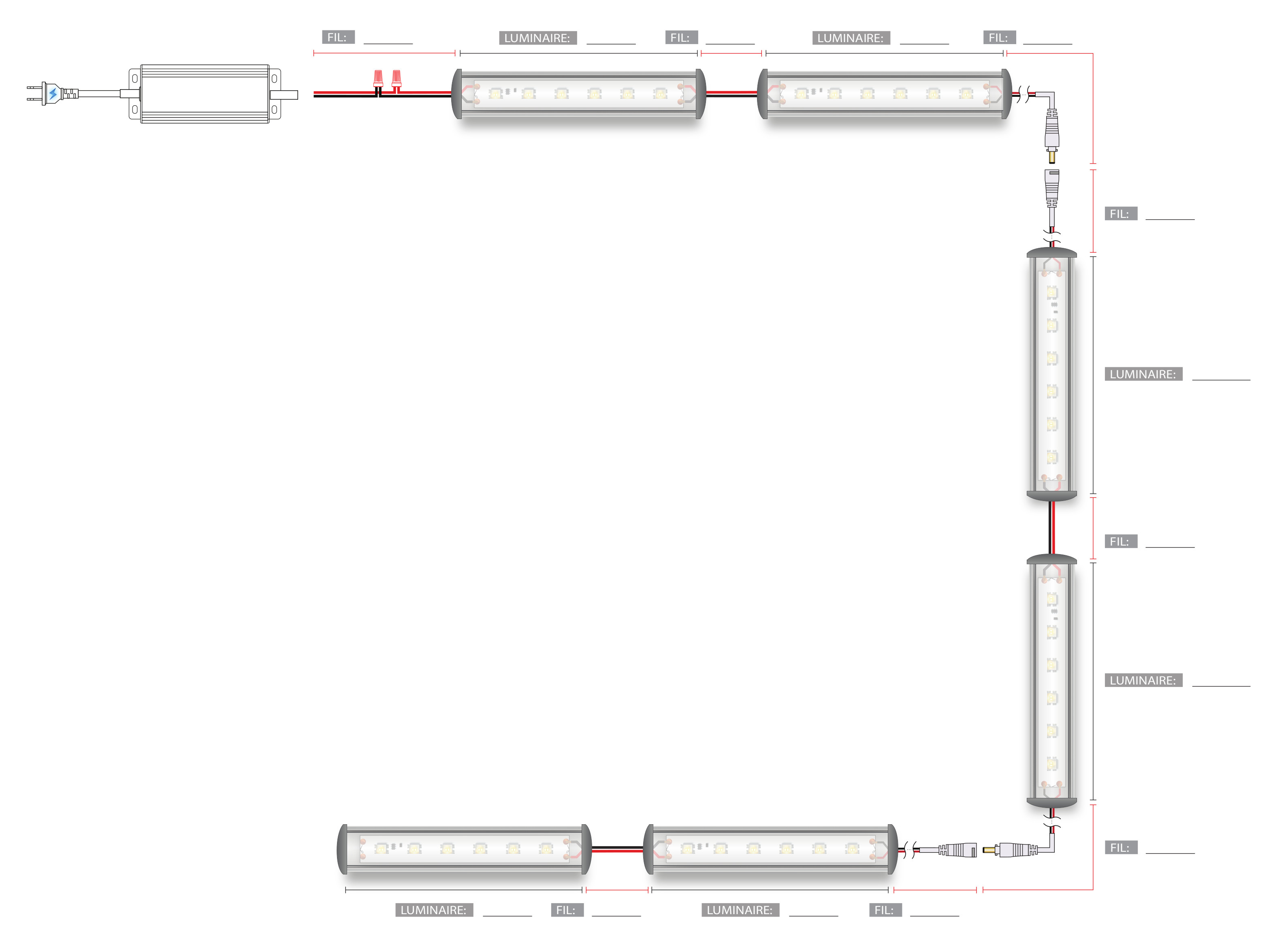 Led123 Croquis assemblage  image