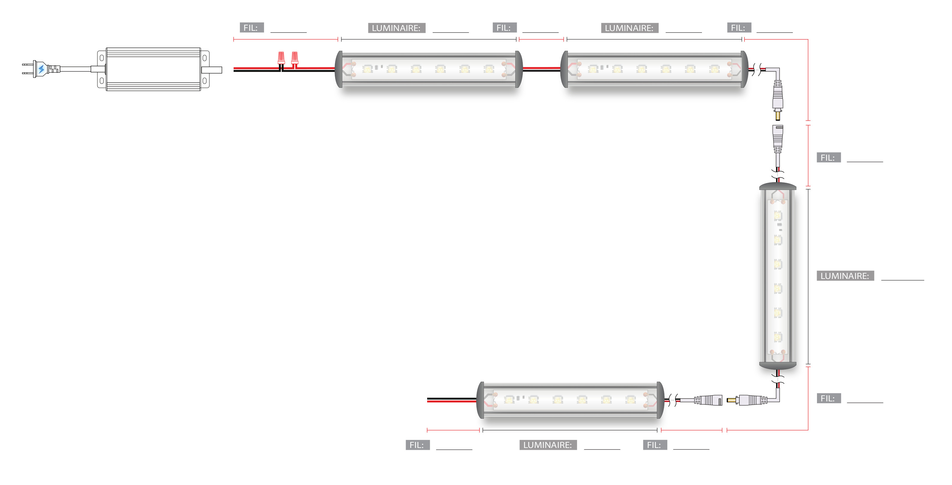 Led123 Croquis assemblage  image